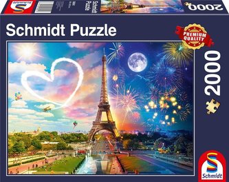 Puzzle PQ 2000 Dzień i noc Paryż G3 Puzzle PQ 2000 Dzień i noc Paryż G3
