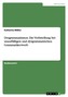 Dysgrammatismus. Die Verbstellung bei unauffälligen und dysgrammatischen Grammatikerwerb
