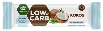 Topnatur LOW CARB tyčinka Kokos 40 g