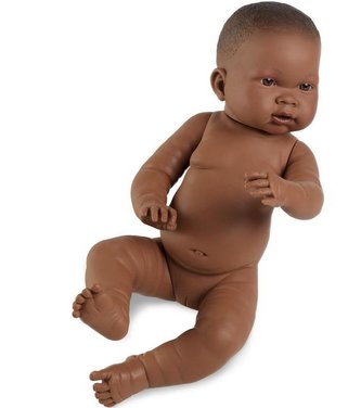 Lalka bobas dziewczynka do kąpieli ciemnoskóra