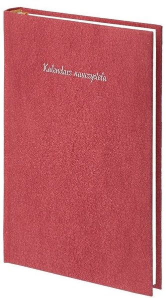 Kalendarz nauczyciela A5 2021/2022 tyg. bordo