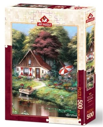 Puzzle 500 Czas na zasłużony odpoczynek