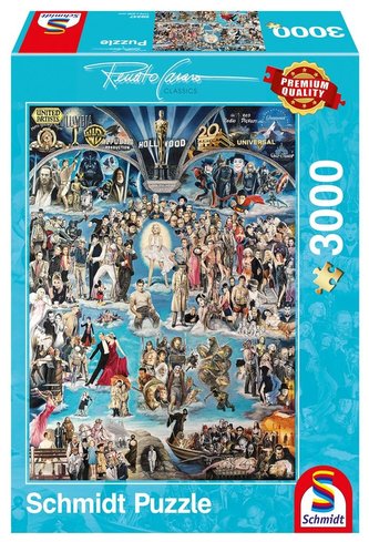 Puzzle PQ 3000 Renato Casaro Hollywood XXL G3 Puzzle PQ 3000 Renato Casaro Hollywood XXL G3