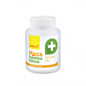 Wolfberry Maca extrakt + Kyselina listová 59 g/120 kapslí Wolfberry