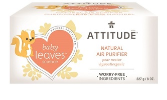 ATTITUDE Přírodní čistící osvěžovač vzduchu BABY LEAVES s vůní hruškové šťávy 227 g