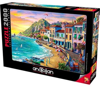 Puzzle 2000 Wspaniała plaża