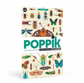 Poppik Samolepkový plakát vzdělávací - Hmyz