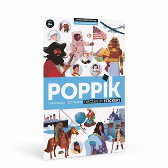 Poppik Samolepkový plakát vzdělávací - Časová osa historie