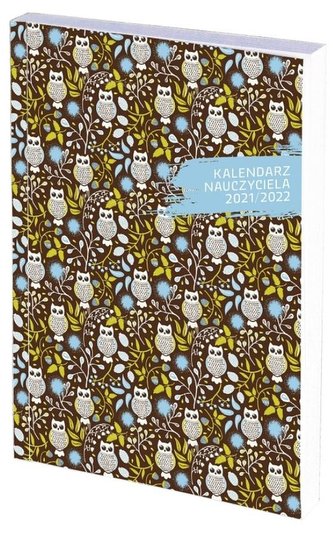 Kalendarz nauczyciela A5 2021/2022 tyg. PCV bezb.