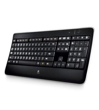Klávesnice Logitech Wireless Illuminated Keyboard K800, 920-002394CZ Klávesnice Logitech Wireless Illuminated Keyboard K800, 920-002394CZ