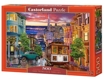 Puzzle 500 San Francisco Trolley CASTOR