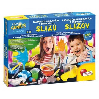 Som génius: Laboratórium zábavných a mazľavých slizov