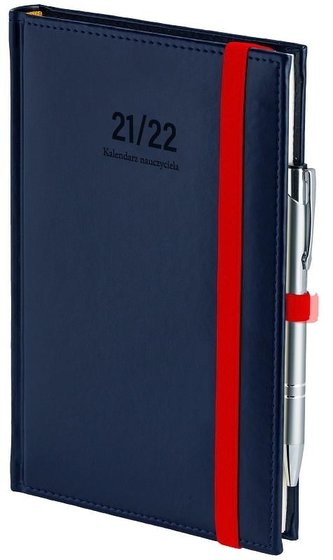 Kalendarz nauczyciela A5 2021/2022 tyg. z gumką