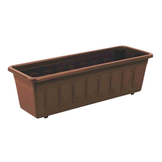 Hrantík samozavlažovací GARDEN FLOR 60cm hnedý