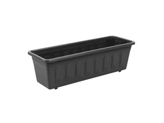Hrantík samozavlažovací GARDEN FLOR 40cm antracit