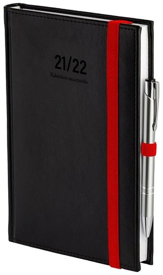 Kalendarz nauczyciela B6 2021/2022 dzienny z gumką