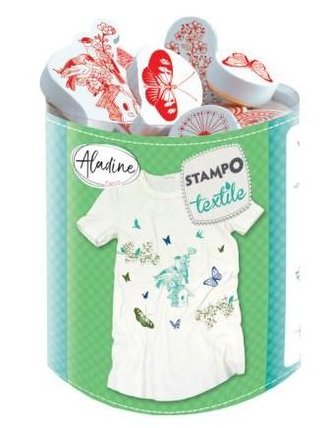 Aladine Razítka Stampo Textile  - Ptáci a motýli Aladine Razítka Stampo Textile  - Ptáci a motýli