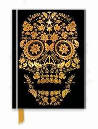 GOLD SUGAR SKULL (FOILED JOURN