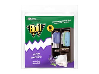 BIOLIT sáčky s vůní levandule 18ks