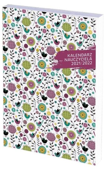 Kalendarz nauczyciela A5 2021/2022 tyg. PCV bezb.