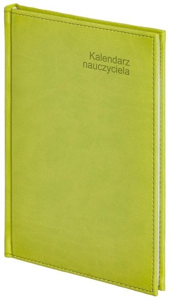 Kalendarz nauczyciela B5 2021/2022 tyg. seledynowy