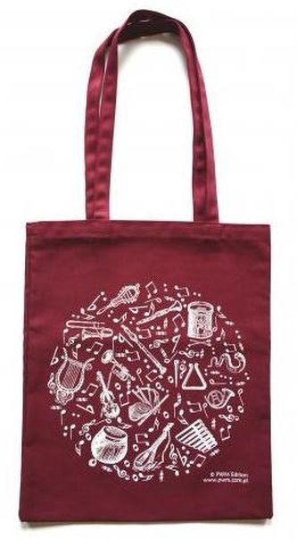 Torba bordowa instrumenty