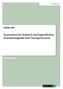 Depression bei Kindern und Jugendlichen. Erscheinungsbild und Therapieformen.