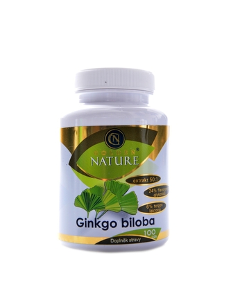 Golden Nature - Ginkgo biloba extrakt 50:1 60mg 100 kapsúl