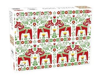 Puzzle 1000 Folk Art Pattern