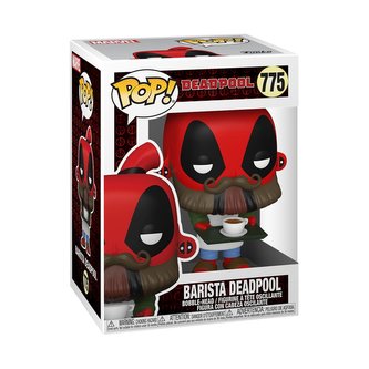Funko POP Marvel: Deadpool 30th- Coffee Barista