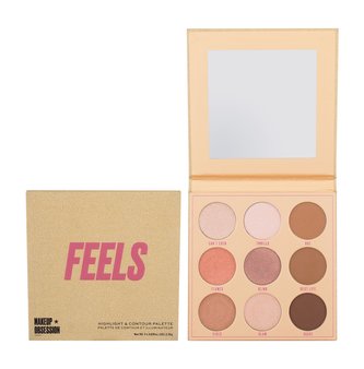 Makeup Obsession Feels Dekorativní kazeta Highlight & Contour 19,8 g Palette pro ženy