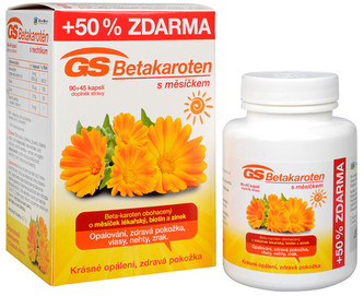 GreenSwan GS Betakaroten s měsíčkem 90 kapslí + 45 kapslí ZDARMA