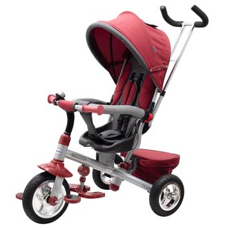 Dětská tříkolka Baby Mix 3v1 TYPHOON 360° bordó Dětská tříkolka Baby Mix 3v1 TYPHOON 360° bordó