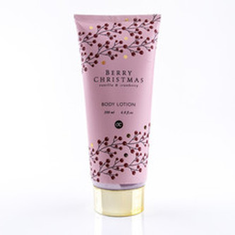 ACCENTRA Tělové mléko s vůní vanilky a brusinky Berry Christmas (Body Lotion) 200 ml woman