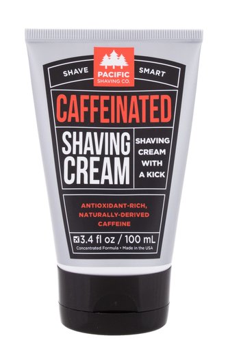 Pacific Shaving Co. Shave Smart Krém na holení Caffeinated 100 ml pro muže