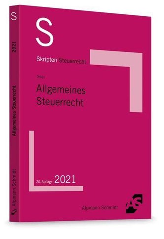 Skript Allgemeines Steuerrecht