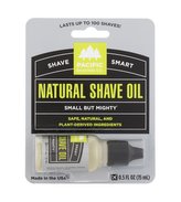 Pacific Shaving Co. Shave Smart Gel na holení Natural Shave Oil 15 ml pro muže