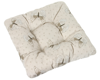 Sedák IVO prošívaný - motýlci - 40 x40 cm