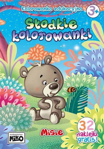 Słodkie kolorowanki. Misie