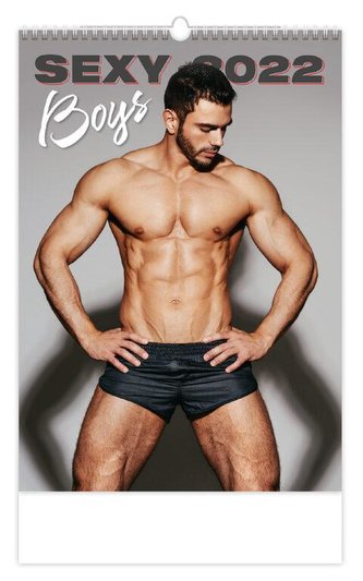 Kalendář nástěnný 2022 - Sexy Boys