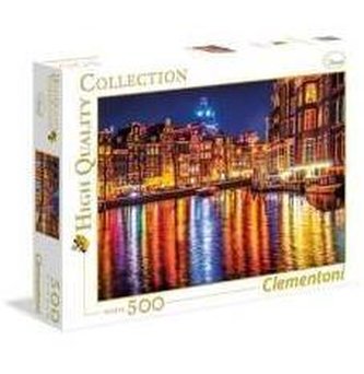 Puzzle 500 Amsterdam v noci
