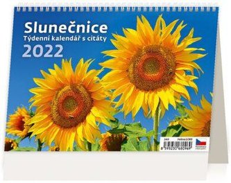 Kalendář stolní 2022 - Slunečnice