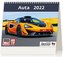 Kalendář stolní 2022 - MiniMax Auta