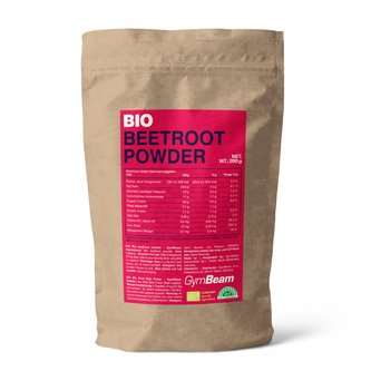 BIO Prášek z červené řepy - GymBeam - 200 g
