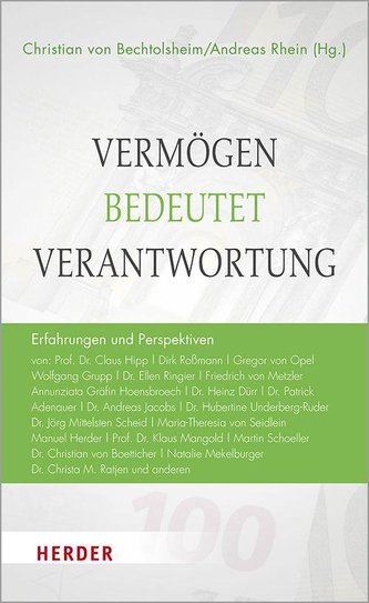 Vermögen bedeutet Verantwortung