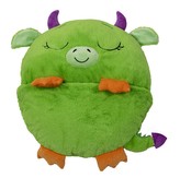 Happy Nappers Spacáčik Zaspávačik Zelený dráčik Duncan