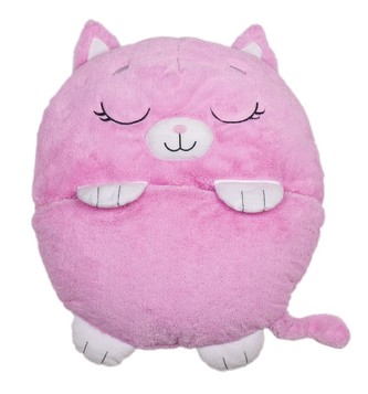 Happy Nappers Spacáčik Zaspávač Ružová mačička Charlotte