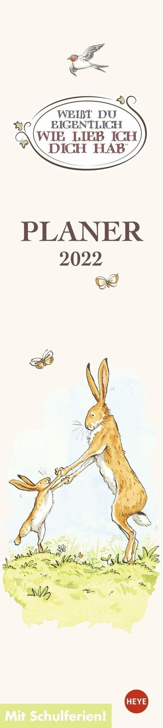 Weißt Du eigentlich, wie lieb ich Dich hab? long Kalender 2022
