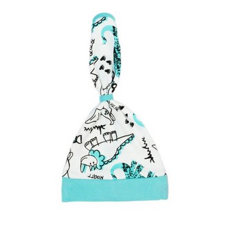 Kojenecká bavlněná čepička-šátek Nicol Dinosaur - velikost 68/74