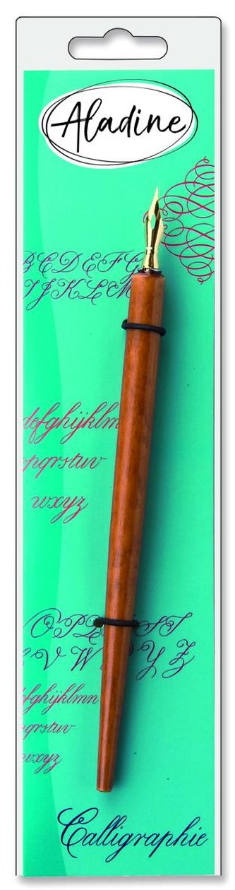 Kaligrafické perko s násadkou Aladine pro anglickou kaligrafii